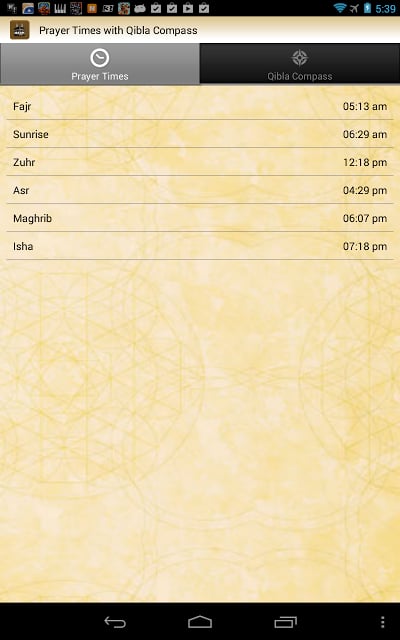 Prayer Times with Qibla Compas截图7