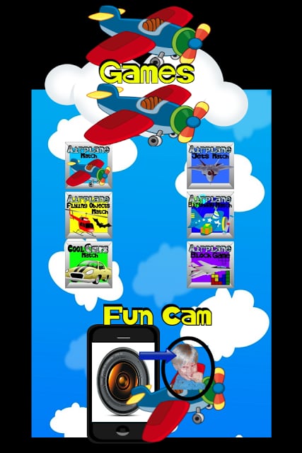 Airplane Games For Kids-Sounds截图5