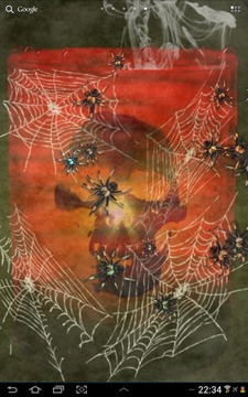 Bloody Spiders Live Wallpaper截图