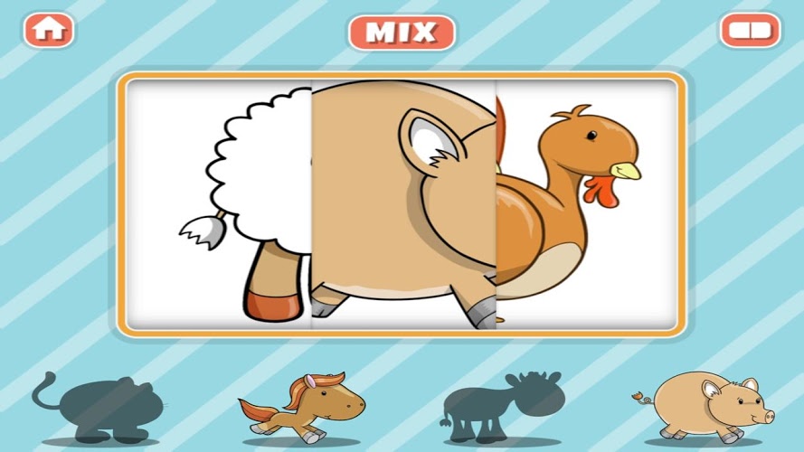 Animal Farm Mix & Match Kids截图2