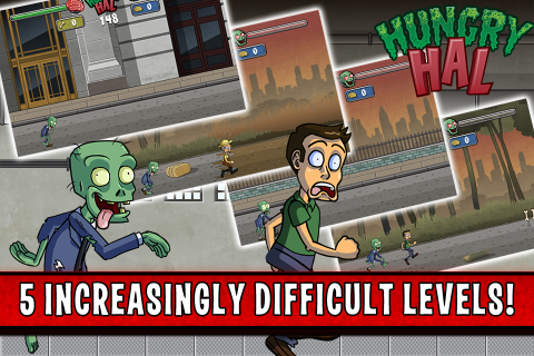 Hungry Hal - Undead Zombie Run截图2