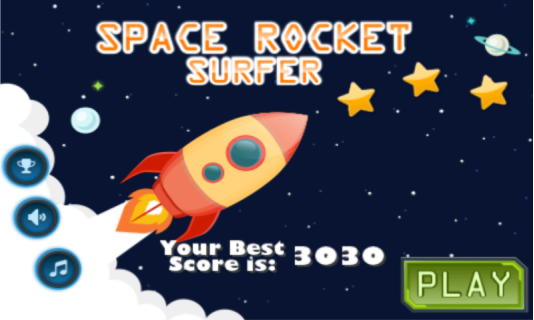 Space Rocket Surfer截图1