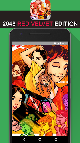 2048 Red Velvet KPop Game截图1