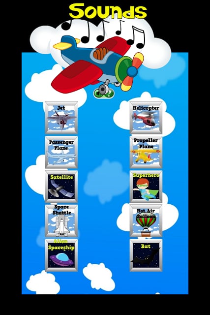 Airplane Games For Kids-Sounds截图6