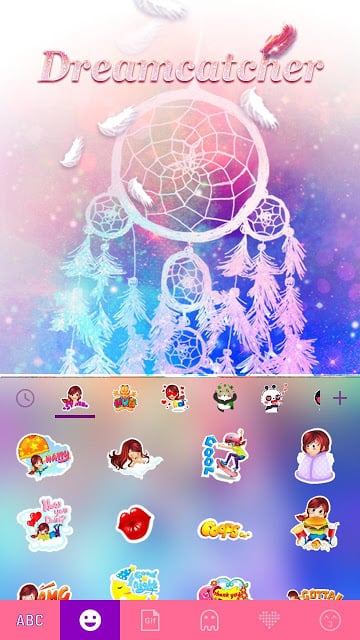 Dreamcatcher Kika Keyboard截图7