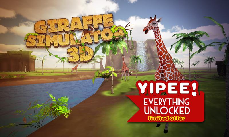 Giraffe Simulator 3D Wildlife截图1