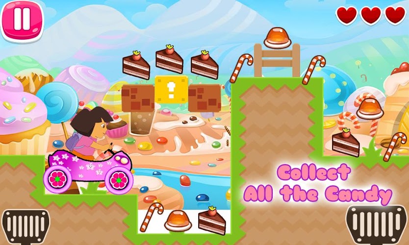 Little dora Candy land game截图1