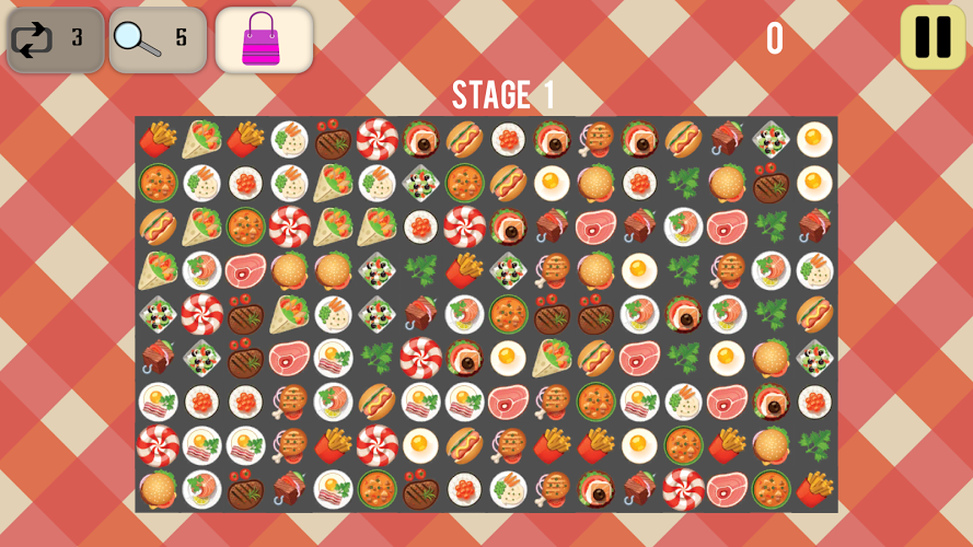 Onet Connect Food Classic截图1