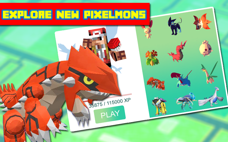 Exploration Pixelmon Go截图5