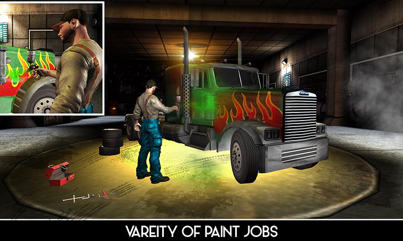 OffRoad Truck Mechanic Garage截图3