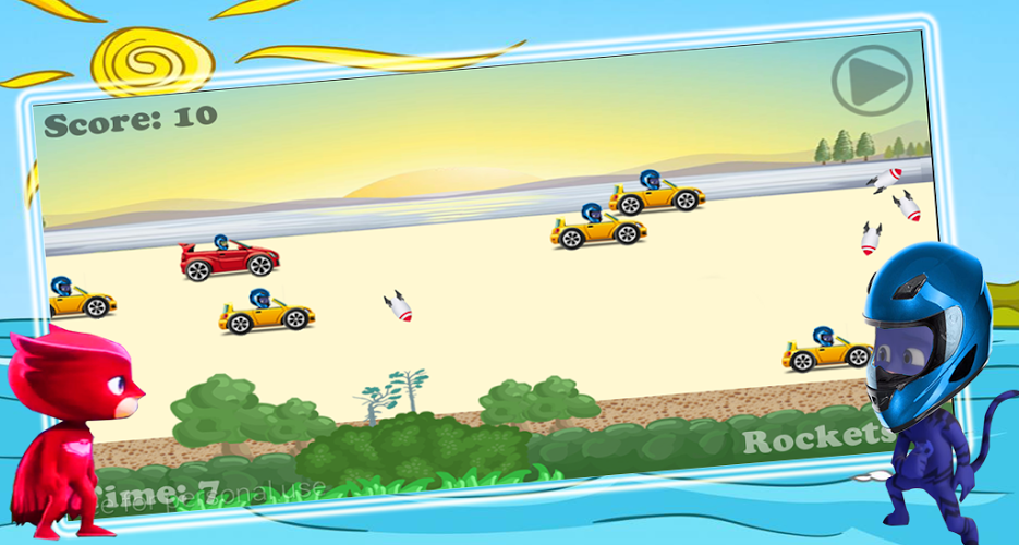 Beach PJ racing car pro截图1