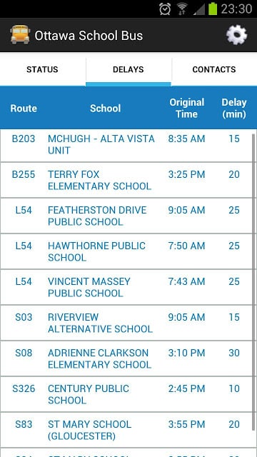 Ottawa School Bus截图4