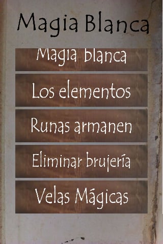 Magia Blanca - Hechizos + info截图1