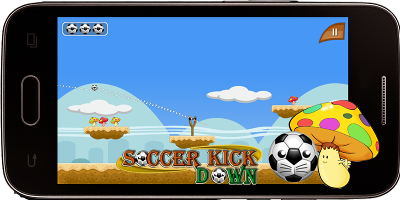 Soccer Kick - Knock Down截图2