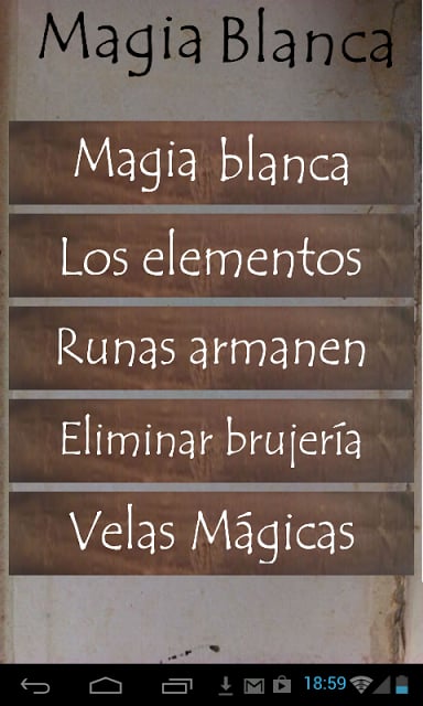 Magia Blanca - Hechizos + info截图6