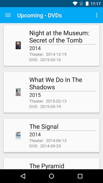 Upcoming - Movies and DVDs截图1