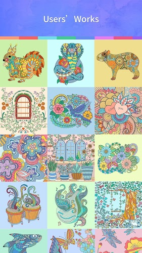 Coloring Book Adults & Kids截图3