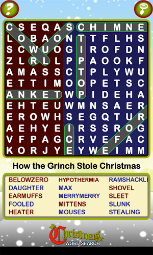 Epic Christmas Word Search截图1