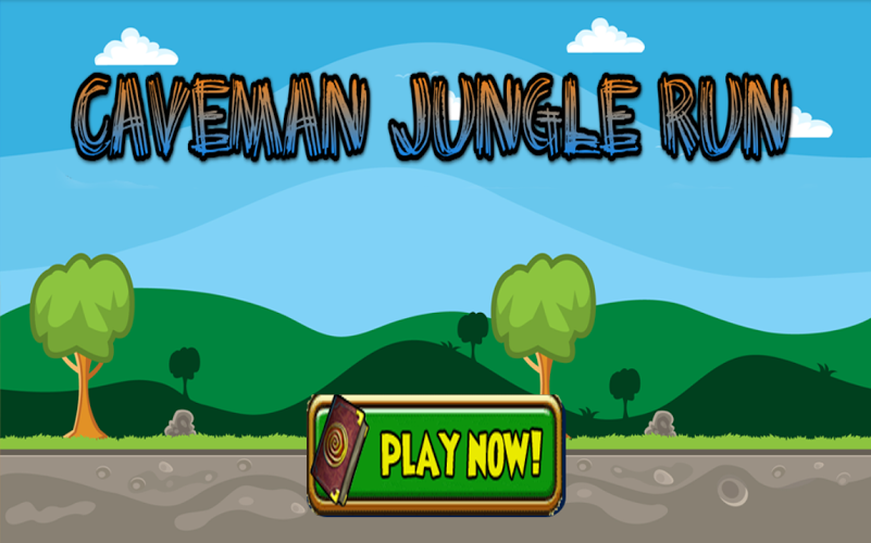 Caveman Jungle Run截图1