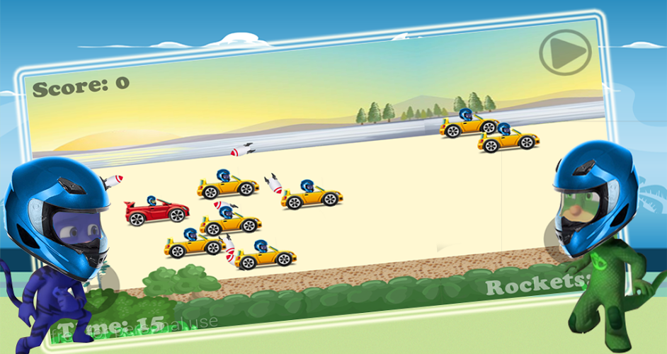 Beach PJ racing car pro截图2