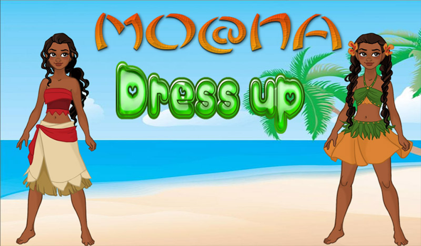 Moana island dress up game截图1