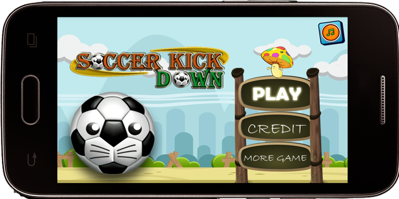 Soccer Kick - Knock Down截图1