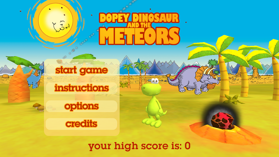 Dopey Dinosaur and the Meteors截图1