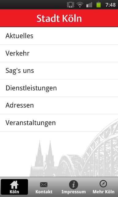 Stadt K&ouml;ln - offizielle App截图6