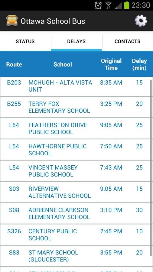 Ottawa School Bus截图5