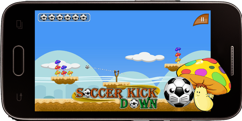 Soccer Kick - Knock Down截图3