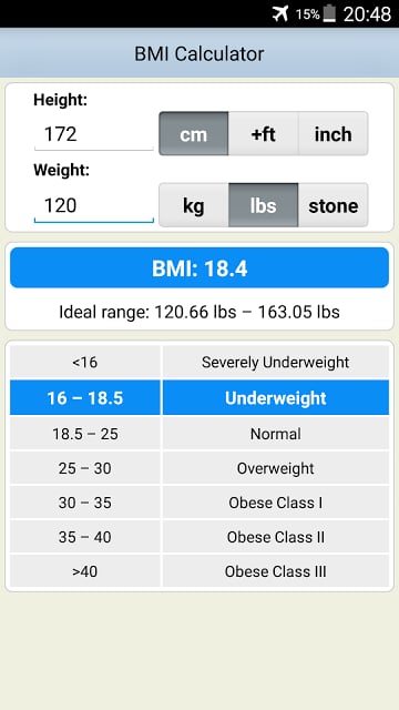 BMI体重指数计算器截图9