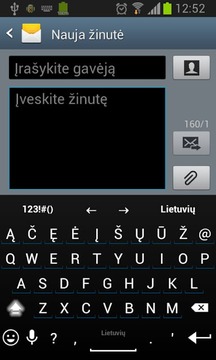 AnySoftKeyboard – Lithuanian截图