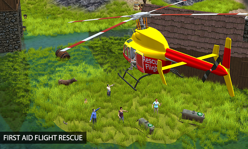 Flying Pilot Helicopter Rescue截图5