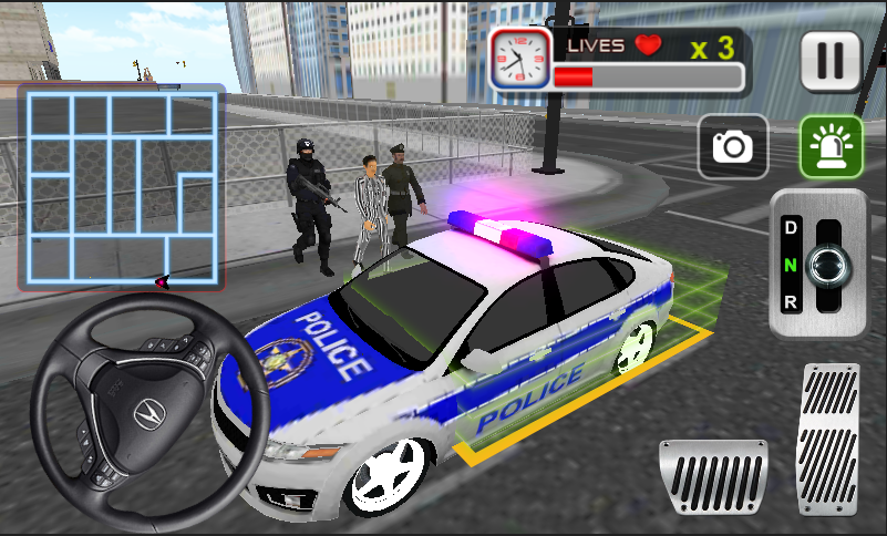City Police Car Driving截图3