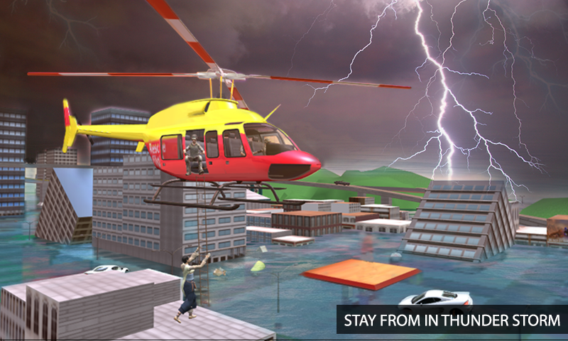 Flying Pilot Helicopter Rescue截图4