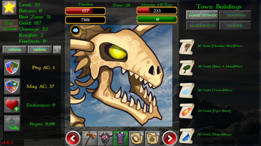 Elemental RPG Clicker截图3