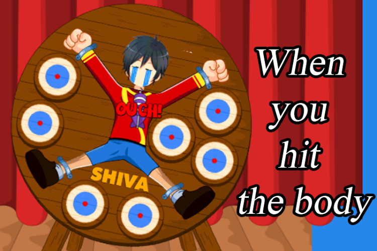 Shiva Cartoon Game Dart Wheel截图3