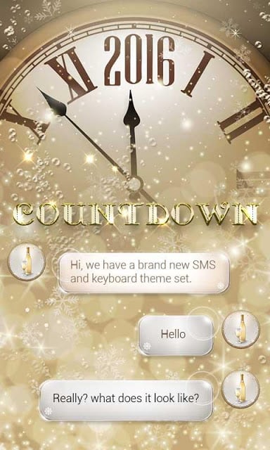 (FREE) GO SMS COUNTDOWN THEME截图5