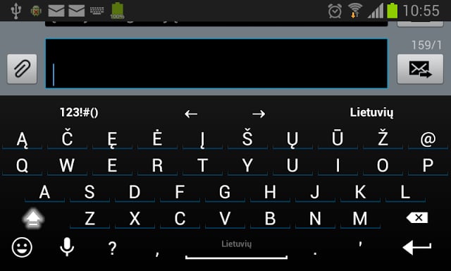 AnySoftKeyboard – Lithuanian截图3