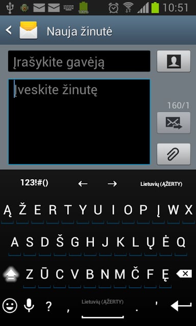 AnySoftKeyboard – Lithuanian截图2