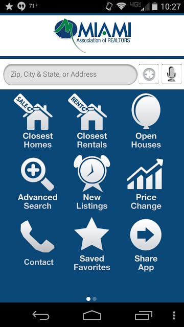 MIAMI Mobile Real Estate App截图1