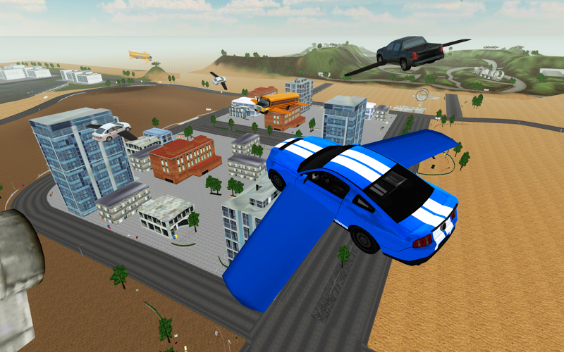 Flying Car Driving Simulator截图5