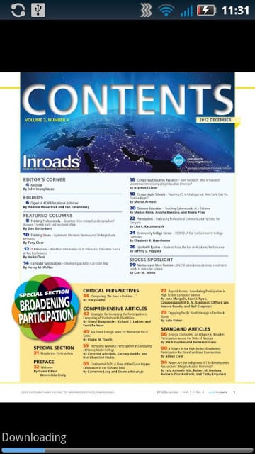 ACM Inroads Magazine截图2