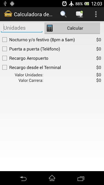 Calculadora de Tarifas截图6