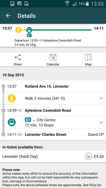 Arriva Bus截图3
