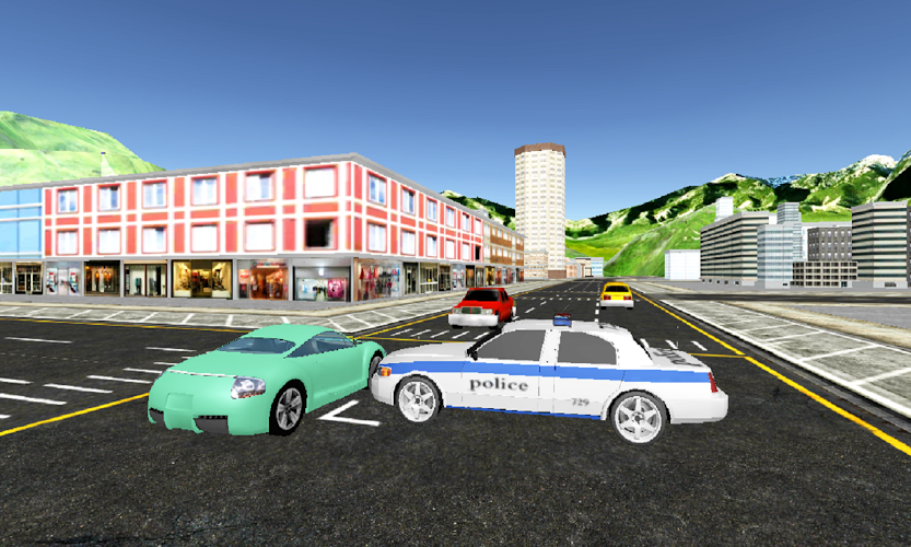 Police Car Chase Racing 2017截图5