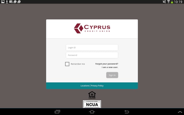 Cyprus CU Mobile Banking截图1