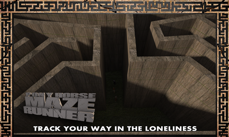 Pony Horse Maze Run Simulator截图5