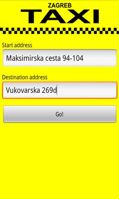 Zagreb Taxi Calculator截图2