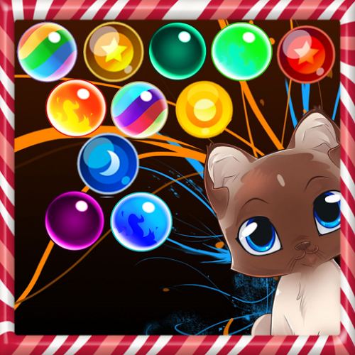 Farm Cat Bubble Shooter截图2